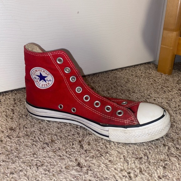 Red Converse - Picture 2 of 2